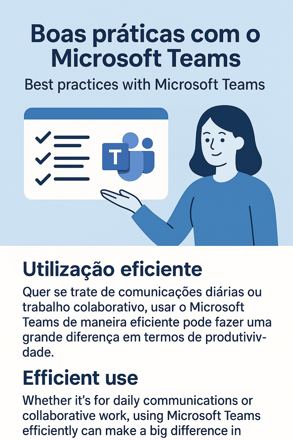 Microsoft Teams interface showing organized channels and collaboration features